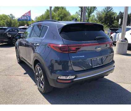 2021 Kia Sportage EX is a Blue 2021 Kia Sportage EX Truck in Evansville IN