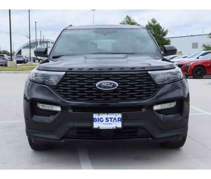 2022 Ford Explorer ST-Line is a Black 2022 Ford Explorer SUV in Friendswood TX