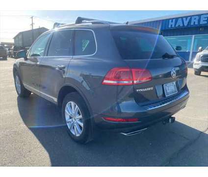 2014 Volkswagen Touareg TDI Sport is a Grey 2014 Volkswagen Touareg TDI Sport SUV in Havre MT