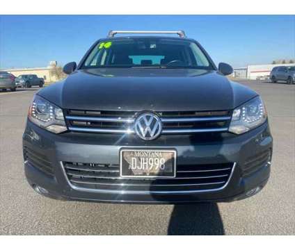 2014 Volkswagen Touareg TDI Sport is a Grey 2014 Volkswagen Touareg TDI Sport SUV in Havre MT