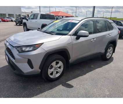 2021 Toyota RAV4 LE Hybrid is a Silver 2021 Toyota RAV4 LE Hybrid in Dubuque IA