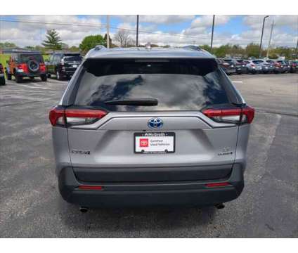 2021 Toyota RAV4 LE Hybrid is a Silver 2021 Toyota RAV4 LE Hybrid in Dubuque IA