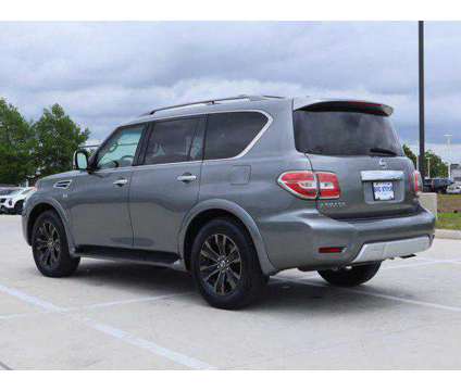 2018 Nissan Armada Platinum is a Silver 2018 Nissan Armada Platinum SUV in Friendswood TX