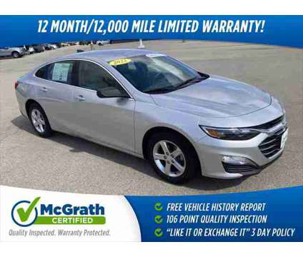 2022 Chevrolet Malibu FWD LS is a Silver 2022 Chevrolet Malibu Sedan in Dubuque IA