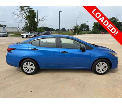 2022 Nissan Versa 1.6 S Xtronic CVT is a Blue 2022 Nissan Versa 1.6 Trim Sedan in Brookshire TX