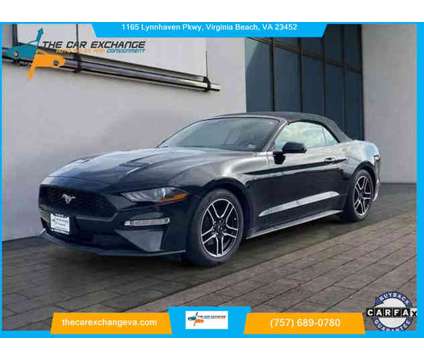 2018 Ford Mustang for sale is a Black 2018 Ford Mustang Car for Sale in Virginia Beach VA