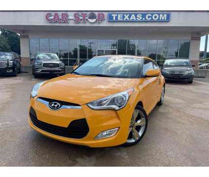 2017 Hyundai Veloster for sale is a Yellow 2017 Hyundai Veloster 2.0 Trim Car for Sale in Arlington TX