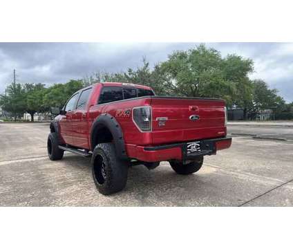 2012 Ford F150 SuperCrew Cab for sale is a Red 2012 Ford F-150 SuperCrew Car for Sale in Houston TX
