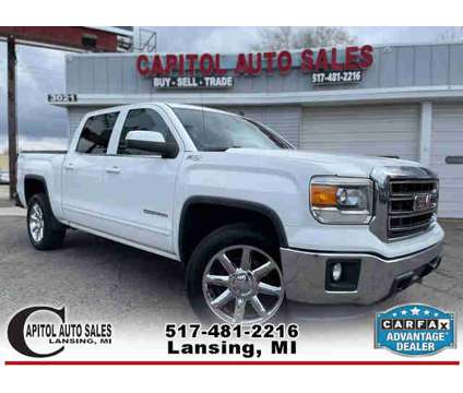 2014 GMC Sierra 1500 Crew Cab for sale is a White 2014 GMC Sierra 1500 Crew Cab Car for Sale in Lansing MI