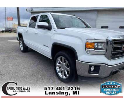 2014 GMC Sierra 1500 Crew Cab for sale is a White 2014 GMC Sierra 1500 Crew Cab Car for Sale in Lansing MI