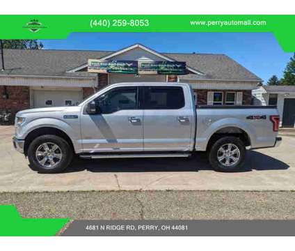2015 Ford F150 SuperCrew Cab for sale is a Silver 2015 Ford F-150 SuperCrew Car for Sale in Perry OH