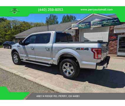 2015 Ford F150 SuperCrew Cab for sale is a Silver 2015 Ford F-150 SuperCrew Car for Sale in Perry OH