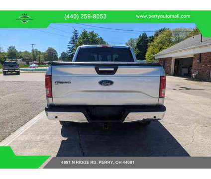 2015 Ford F150 SuperCrew Cab for sale is a Silver 2015 Ford F-150 SuperCrew Car for Sale in Perry OH