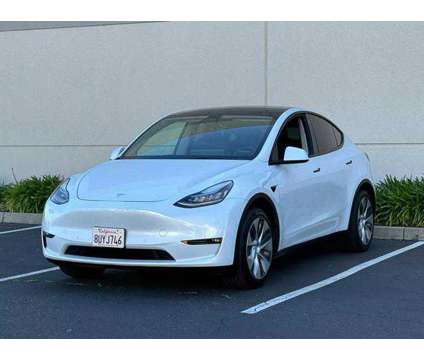 2021 Tesla Model Y for sale is a White 2021 Car for Sale in Newark CA