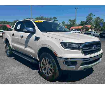 2020UsedFordUsedRangerUsed4WD SuperCrew 5 Box is a Silver, White 2020 Ford Ranger Car for Sale in Quitman GA