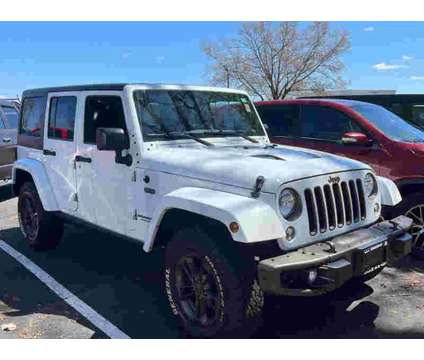 2016UsedJeepUsedWrangler UnlimitedUsed4WD 4dr is a White 2016 Jeep Wrangler Unlimited Car for Sale in Danbury CT