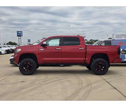 2021UsedToyotaUsedTundraUsedCrewMax 5.5 Bed 5.7L (Natl) is a Red 2021 Toyota Tundra Car for Sale in Lewisville TX