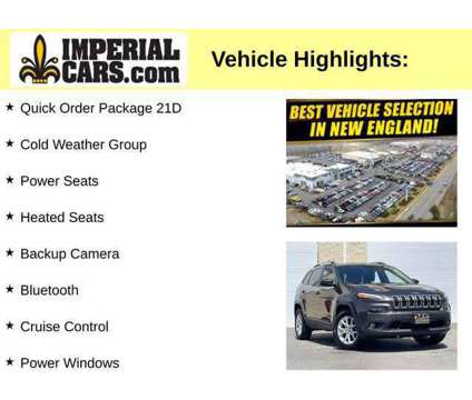 2018UsedJeepUsedCherokeeUsed4x4 is a Grey 2018 Jeep Cherokee Latitude SUV in Mendon MA