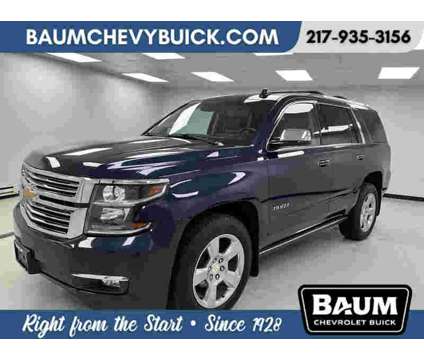 2019UsedChevroletUsedTahoeUsed4WD 4dr is a Blue 2019 Chevrolet Tahoe 1500 2dr Car for Sale in Clinton IL