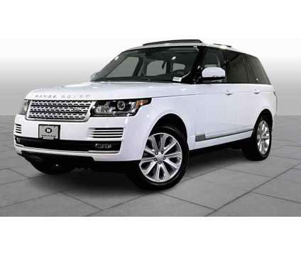 2017UsedLand RoverUsedRange RoverUsedV6 Supercharged SWB is a White 2017 Land Rover Range Rover Car for Sale in Norwood MA