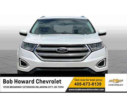 2018UsedFordUsedEdgeUsed4dr FWD is a Silver, White 2018 Ford Edge Car for Sale in Oklahoma City OK