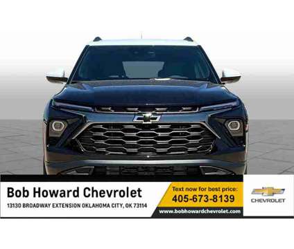 2024NewChevroletNewTrailBlazerNewFWD 4dr is a Black 2024 Chevrolet trail blazer Car for Sale in Oklahoma City OK