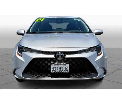 2021UsedToyotaUsedCorollaUsedCVT (SE) is a Silver 2021 Toyota Corolla Car for Sale in Anaheim CA