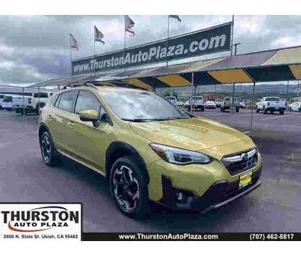 2021UsedSubaruUsedCrosstrekUsedCVT is a Yellow 2021 Subaru Crosstrek Car for Sale in Ukiah CA