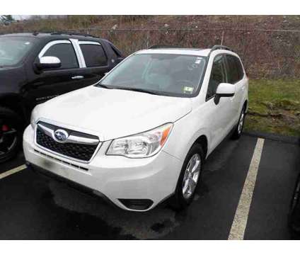 Used 2015 SUBARU FORESTER For Sale is a White 2015 Subaru Forester 2.5i Truck in Tyngsboro MA
