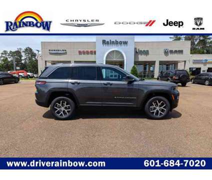 2024 Jeep Grand Cherokee Limited is a Grey 2024 Jeep grand cherokee Limited Car for Sale in Mccomb MS
