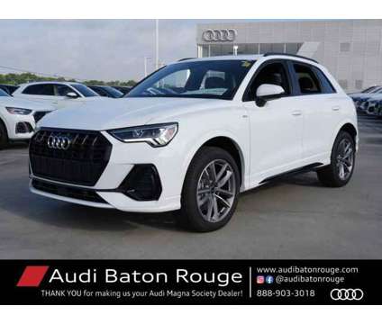 2024 Audi Q3 S line Premium is a White 2024 Audi Q3 Car for Sale in Baton Rouge LA