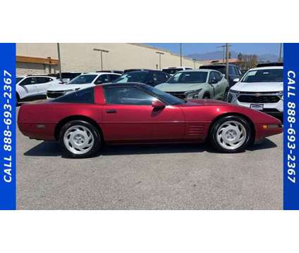 1992 Chevrolet Corvette Base is a Red 1992 Chevrolet Corvette Base Car for Sale in Upland CA
