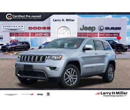 2021 Jeep Grand Cherokee Limited is a Silver 2021 Jeep grand cherokee Limited Car for Sale in Denver CO