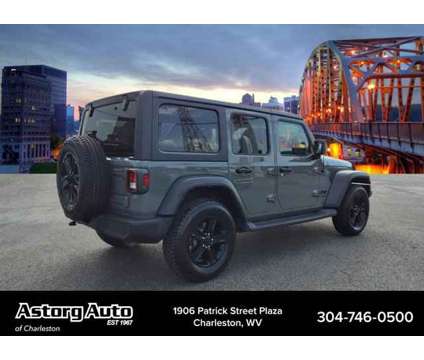 2021 Jeep Wrangler Unlimited Sport Altitude is a Grey 2021 Jeep Wrangler Unlimited Car for Sale in Charleston WV