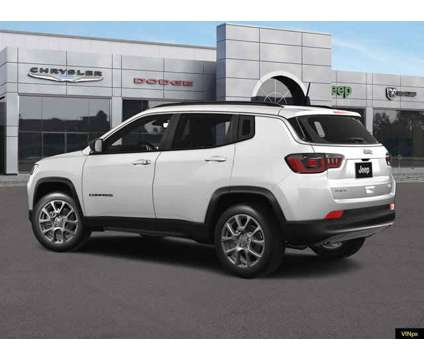 2024 Jeep Compass Latitude Lux is a White 2024 Jeep Compass Latitude Car for Sale in Wilkes Barre PA