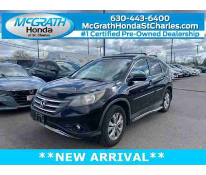 2013 Honda CR-V EX-L is a Black 2013 Honda CR-V EX Car for Sale in Saint Charles IL