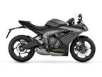 2025 Triumph Daytona 660 Satin Granite/Satin Black Motorcycle for Sale