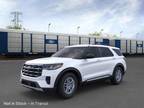 2025 Ford Explorer White