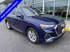 2022 Audi Q3 Blue, 28K miles