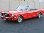 1965 Ford Mustang Red Convertible RWD