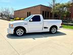 2000 Ford Lightning White Truck Regular Cab Pickup