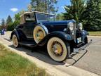 1932 Ford Rumble Seat Cabriolet Blue