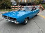 1969 Dodge Charger Blue Coupe RWD