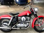 1957 Harley-Davidson Sportster Red