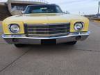 1970 Chevrolet Monte Carlo Yellow Hardtop