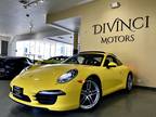 2015 Porsche 911 Carrera Yellow, Rare Color! Very Low Miles! Clean!