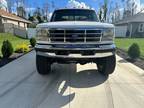1997 Ford F-350 White Crew Cab Long Bed