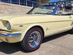 1966 Ford Mustang Convertible C code 289 V8 Yellow