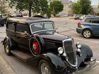 1934 Ford Deluxe Burgundy Coupe RWD