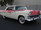 1956 Ford Fairlane Red Sunliner Automatic